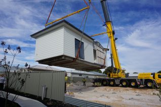 Jurien Bay Module Lowered Into Place