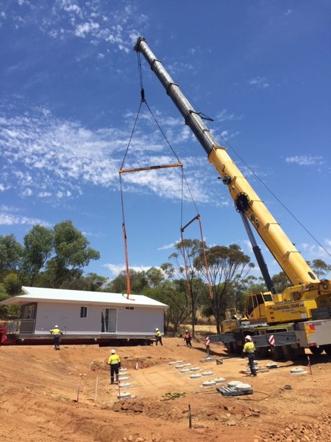 IMG 3832 e1548994138357 The First Home for Northam Eco Village Has Landed! 3