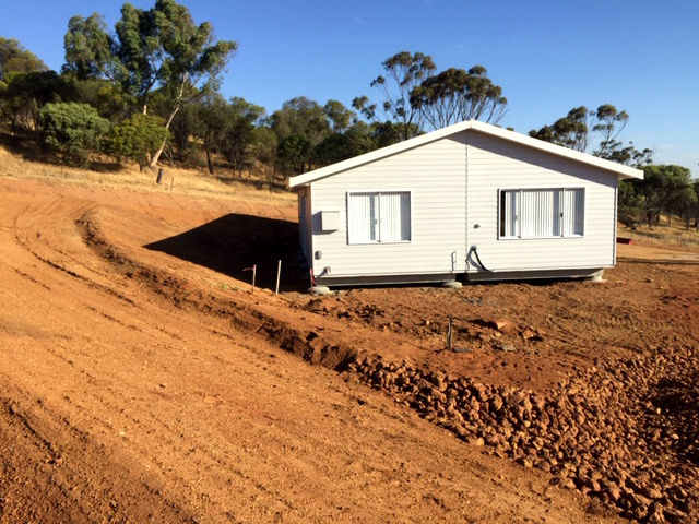 IMG 3851edit The First Home for Northam Eco Village Has Landed! 5