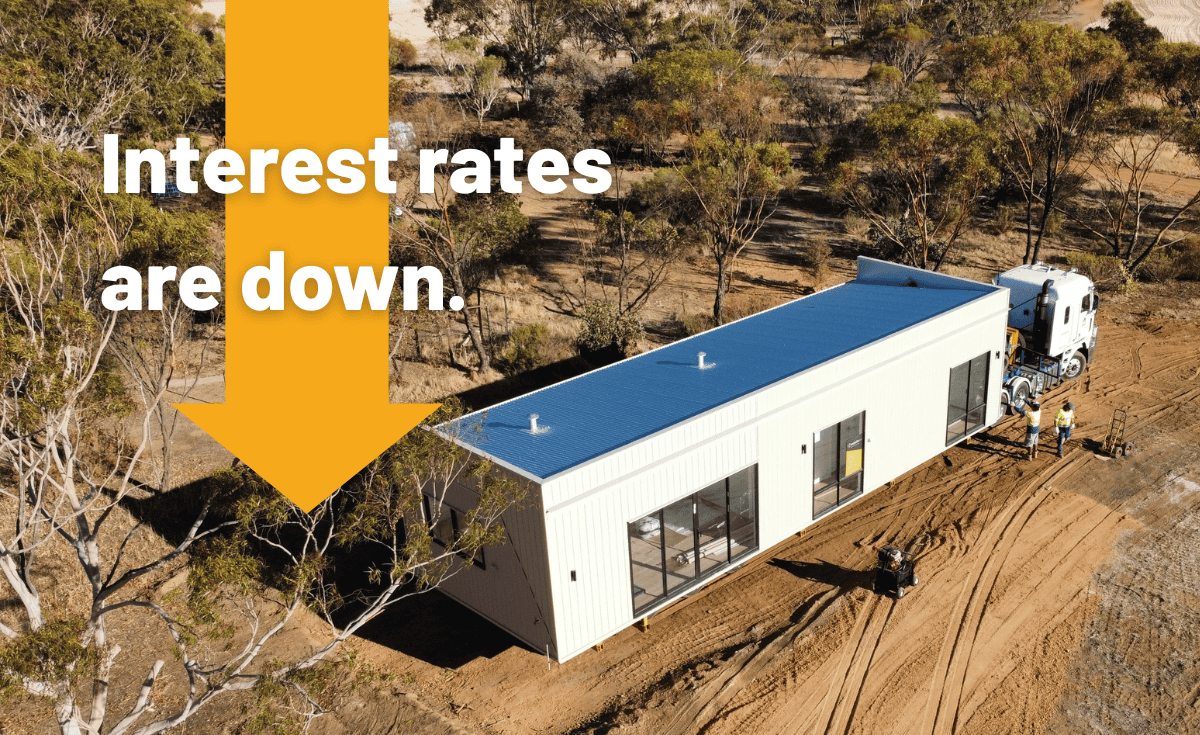 NEWS BANNER With Interest Rates Plunging, Now Is a Great Time to Build! 1